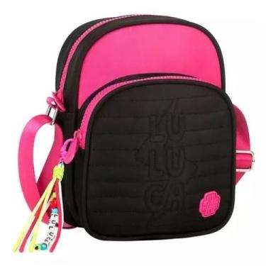 Imagem de Bolsa Transversal Luluca Tiracolo Juvenil Nylon Original, Preto