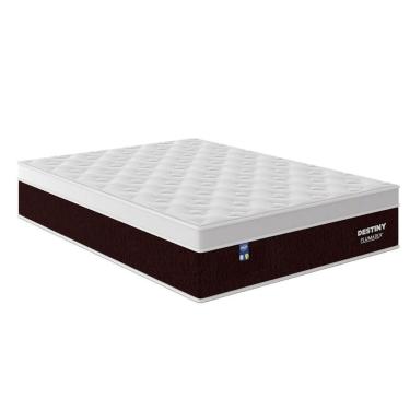 Imagem de Colchão Casal Molas Ensacada Masterpocket Destiny Euro Pillow (138x188x33) - Plumatex