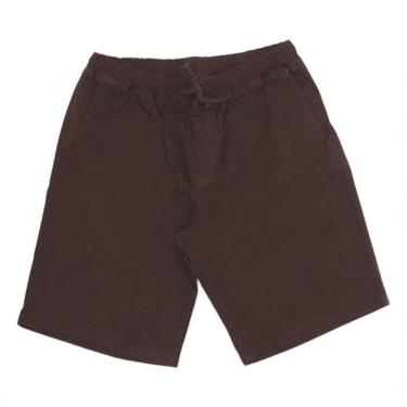 Imagem de Bermuda Volcom Sarja Short Frickin Elástico - Marrom-Masculino