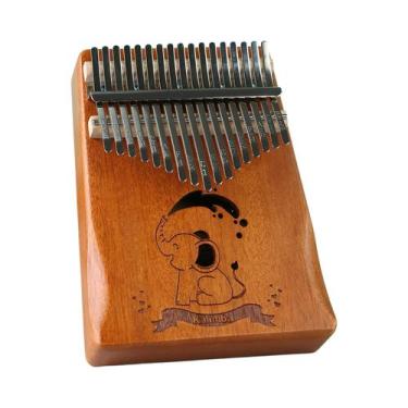 Imagem de Kit De Piano De Dedo Lydesy Kalimba Com 17 Teclas, Afinado Manualmente