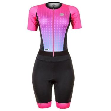 Imagem de Macaquinho de ciclismo feminino Mauro Ribeiro Spheric-Feminino