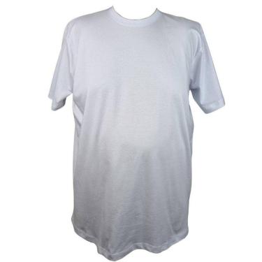 Imagem de Camiseta Básica Lisa Diversas Cores Algodão Confort Plus Size Tamanho Especial G1 ao G9-Masculino