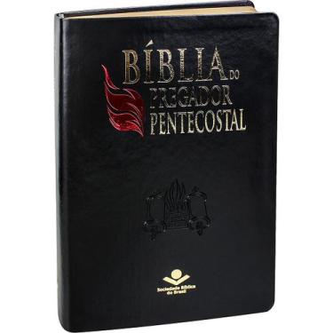 Imagem de Bíblia do Pregador Pentecostal NAA - Com Índice - SBB, Preta