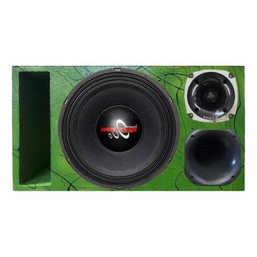 Imagem de Caixa trio duto régua alto falante hard power hp 750 unlike 500 cores 