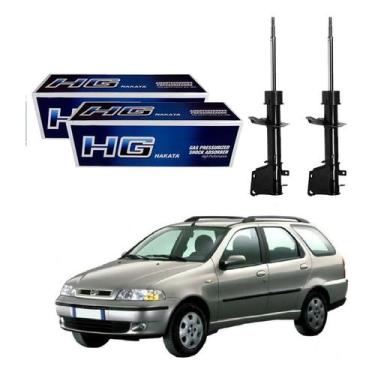 Imagem de Par Amortecedor Dianteiro Palio Weekend 1.0 1.3 2001 A 2004 - Nakata