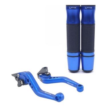 Imagem de Manete Manopla Esportivo Suzuki Gsxr Gsx-r Srad 750 1000 - Stark Race,