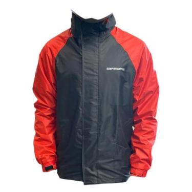 Imagem de Capa De Chuva Corta Vento Impermeável - SPENCER, Vermelho, XG