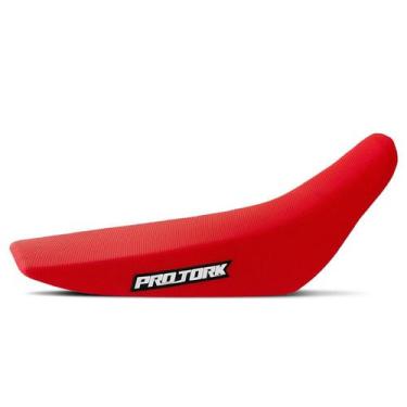Imagem de Capa De Banco Crf 230 Antiderrapante Vermelho - Pro tork, VERMELHO, CR