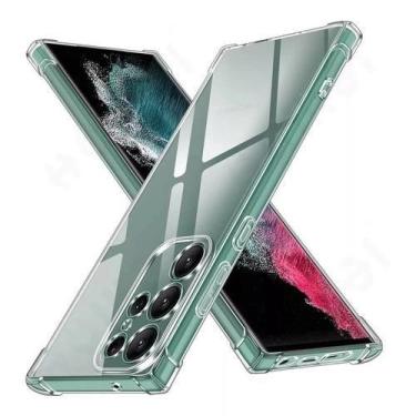 Imagem de Capa Capinha Antiqueda Flexível para Samsung Galaxy S24 ULTRA Transpar