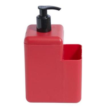 Imagem de Dispenser 500ml Coza Single 17008/0465 Vermelho Bold