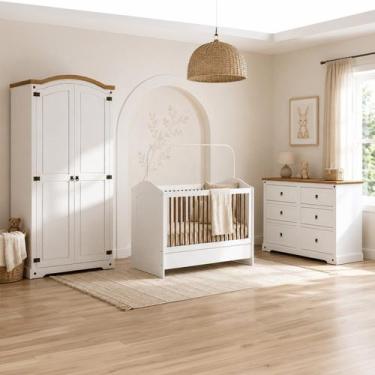 Imagem de Quarto Baby Completo 6g Smile com Colchão - Serpil Baby