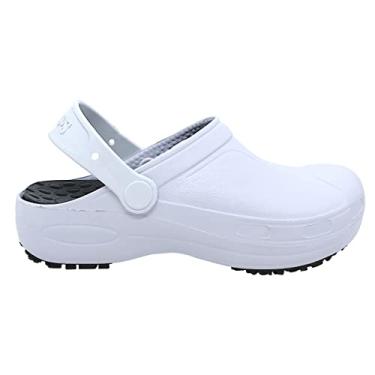 Imagem de Calçado Babuche Clog EPI Industrial Para Trabalho Da SoftWorks Profissional Antiderrapante BB90