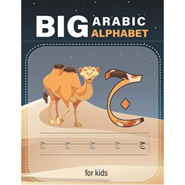 Imagem de Big Arabic Alphabet for Kids: Alif Baa Taa, Writing practice Workbook for beginners