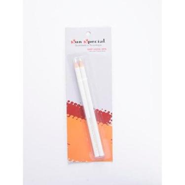 Imagem de Lápis Marcar Tecido Branca SMP-102-W/2PK Sun Special