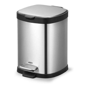 Imagem de Lixeira Inox Com Pedal E Balde 6L Frame 3064/101