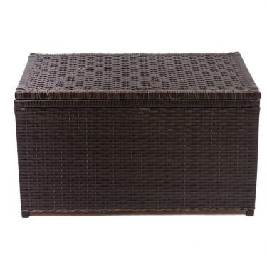 Imagem de Cesto De Roupa Fibra Sintética Horizontal 70x40x40 Argila