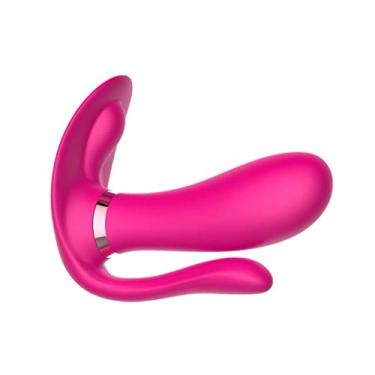 Imagem de Vibrador Feminino de Aquecimento Inteligente Estimulador 3 em 1 Controle Remoto Sem fio 9 velocidades Ponto G Erótico Zatla (Rosa)