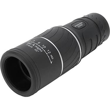 Imagem de Telescópio monocular 16x52 zoom óptico bifocal Bak7 prisma dia claro foco duplo para observação da vida selvagem