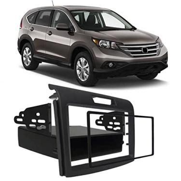 Imagem de Moldura De Painel 2 Din Honda Crv 2012 2013 2014 2015 2016 Para CD DVD 2 Dins - Padrão Original