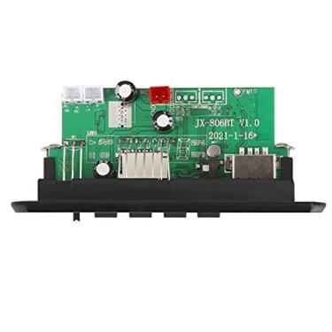 Imagem de TECKEEN 1 placa decodificadora para carro Bluetooth receptor de áudio placa decodificadora com amplificador de potência, 2 x módulo MP3 sem perda de alto-falante 3W