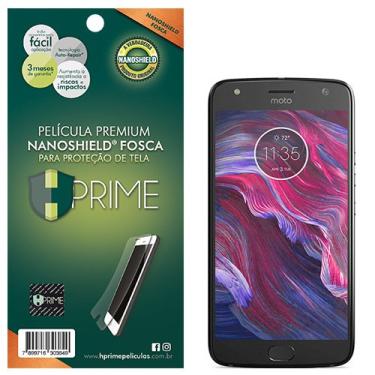 Imagem de Pelicula HPrime NanoShield Fosca para Motorola Moto X4, Hprime, Película Protetora de Tela para Celular, Transparente