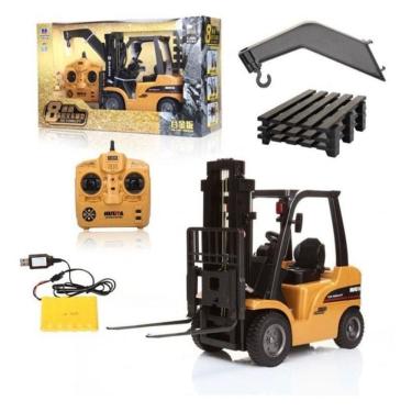 Imagem de Empilhadeira De Controle Remoto Huina 1577 Rotação 360º