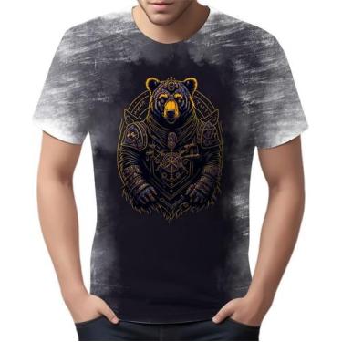 Imagem de Camiseta Camisa Estampada Steampunk Urso Tecnovapor Hd 11 - Enjoy Shop