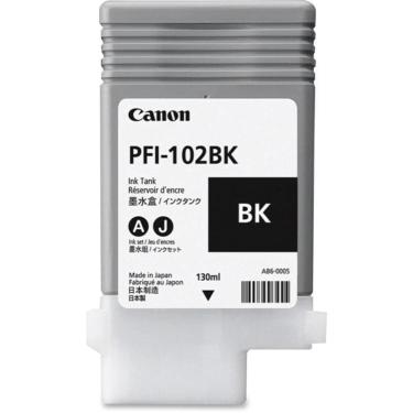 Imagem de Cartucho Plotter Canon PFI 102 BK Preto