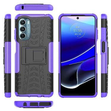 Imagem de Asuwish Capa de celular para Motorola Moto G 5G 2022 com protetor de tela de vidro temperado e suporte fino híbrido resistente capa protetora para MotoG G5G 2022 XT2213-3 XT2213-2 feminino masculino