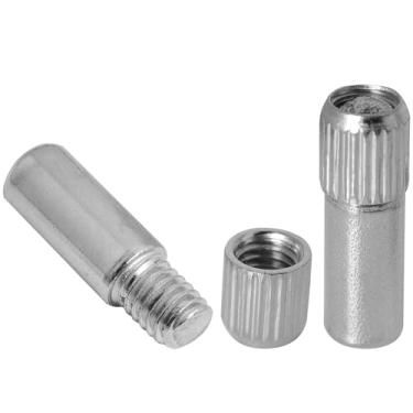 Imagem de LUORNG 24 peças de suporte de prateleira de suporte de prateleira de unha pino de suporte de divisória de vidro de guarda-roupa pino de substituição para armário de madeira móveis suporte de estante