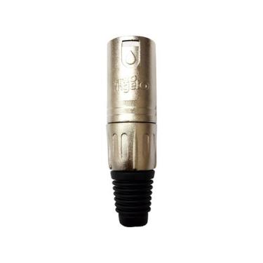 Imagem de Conector XLR Macho Linha PLG  SAS L3MNN01 - SANTO ANGELO