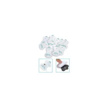 Imagem de 10 Eletrodo Pads Acupuntura Terapia Máquina Digital Massager - Topmixs