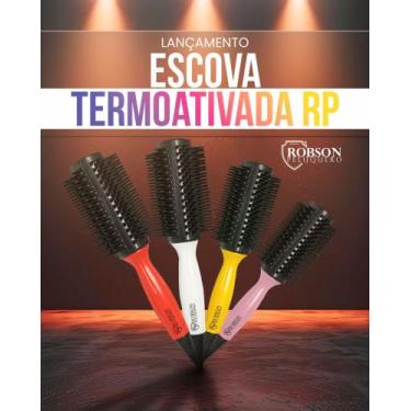 Imagem de Escova termoativada rp -unidade - ROBSON PELUQUERO