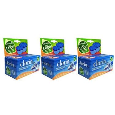 Imagem de 75 Pastilhas Purificadora de Água Potável 1000 litros Clorin com NF, B