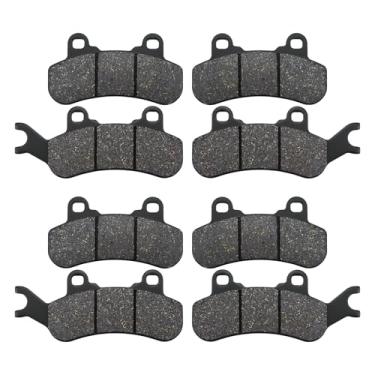 Imagem de Pastilhas de freio dianteiras e traseiras para Can-Am Maverick X3 Max 4x4 XRS DPS 2017-2023, Maverick Trail 800 1000 Maverick Sport 1000 EFI MAX 1000R Turbo R Traxter T HD8 HD9 HD10