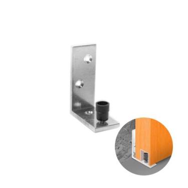 Imagem de Guia Inferior Porta de Correr Canto 9 Mm Rodinato, Canto, Alumínio