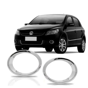 Imagem de Aplique Cromado Farol de Milha Gol/Sav/Voyage G5 - NK - Brasil