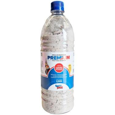 Imagem de Garrafa de Areia Para Fundo Gaiola Garrafa 1,5 Kg Twoo Pets - ALVORADA