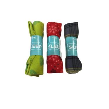 Imagem de Cobertor Soft Estampado Sleep P 50x70 cm - Lavi Pet 