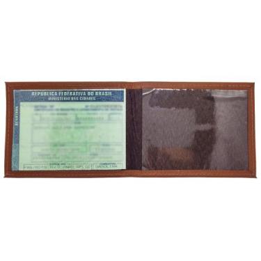 Imagem de Porta Documentos de Veículos em Couro Legítimo Sarroche, Havana