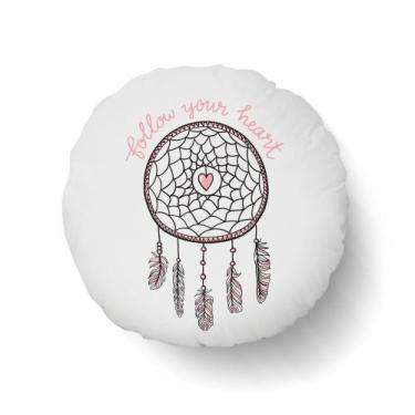 Imagem de Almofada redonda siga seus sonhos 40X40 - kombigode