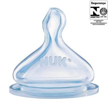 Imagem de Bico de silicone First Choice NUK 0-6M Tam.1 Liquidos De Média consist