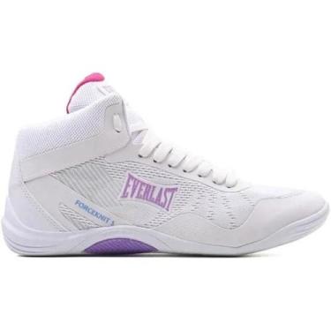 Imagem de Tênis Everlast Forceknit 5 - Branco e Lilás - Lançamento