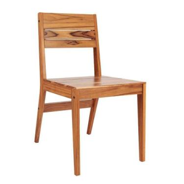 Imagem de Cadeira Tramontina Verona Em Madeira Teca Envernizado