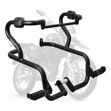 Imagem de Protetor de Motor e Carenagem Modelo Coyote Com Pedaleiras - Crosser X