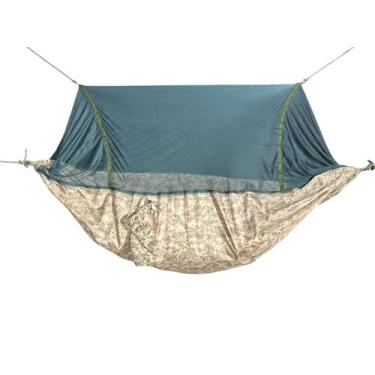 Imagem de Rede Camping com Mosqueteiro SAFO MILITAR Cores Camuflada, Digital des