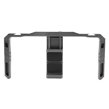 Imagem de Gaiola de Vídeo para Telefone Com Alças Duplas, Equipamento de Telefone Portátil para Videomaker Film Maker Video Grapher, para a Maioria Dos Modelos de Telefones Celulares