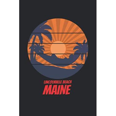 Imagem de Lincolnville Beach maine: beach journal for writing down thoughts for anyone that loves beach vacations and surfing