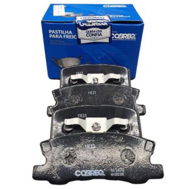 Imagem de Pastilhas de freio Traseira ASX / Outlander - Cobreq N-1470 - Cobreq