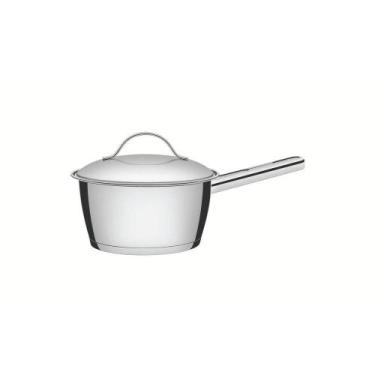 Imagem de Panela Tramontina Allegra Em Aço Inox Com Fundo Triplo 16 Cm 1,5 L Tra